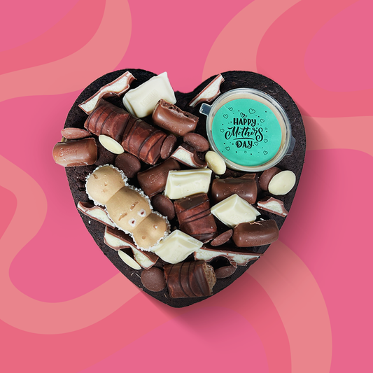 Heartfelt Mother’s Day Brownie