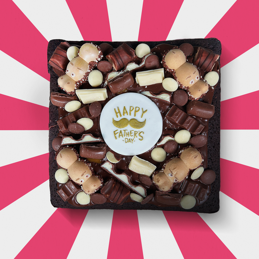 Overloaded Postal Brownie Slab